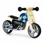 Bicicleta de echilibru din lemn cu roti EVA Ecotoys LC-V1330 - Politie - 5