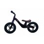 SkillMax - Bicicleta fara pedale 12 inch, 2 kg, inaltime reglabila, roti EVA, cadru magneziu, Negru - 1