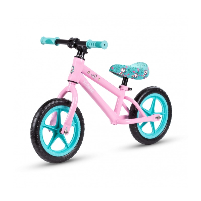 Bicicleta fara pedale cu roti din spuma eva kidwell mundo - unicorn - resigilat