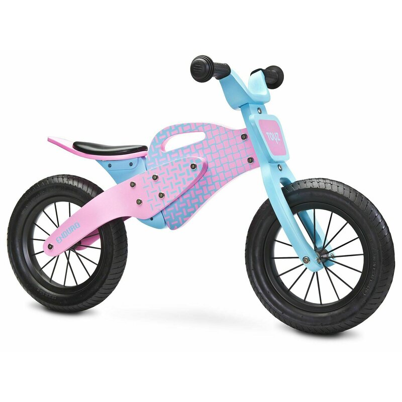 Bicicleta fara pedale Toyz ENDURO Pink