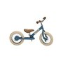 Bicicleta fara pedale vintage, otel, albastru, Trybike - 1