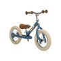 Bicicleta fara pedale vintage, otel, albastru, Trybike - 2