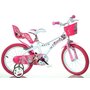 Dino Bikes - Bicicleta cu pedale 614MM , Minnie Mouse, 14 