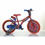 Dino Bikes - Bicicleta cu pedale 614SM , Spiderman, 14 