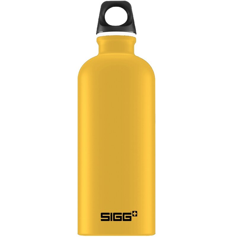 Sigg - Bidon Mustard Touch 600 ml Traveller din Aluminiu