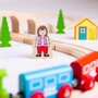 BigJigs - Set tren cu cale ferata circulara - 4