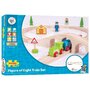 BigJigs - Set tren cu cale ferata circulara - 10
