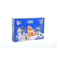 Bildits - Advanced, Set educativ de construcție de case din cărămizi și ciment pentru copii, 535+ piese