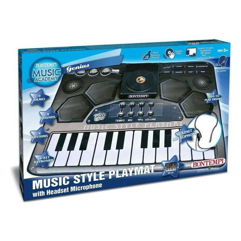 Bontempi - covoras muzical dj cu casti