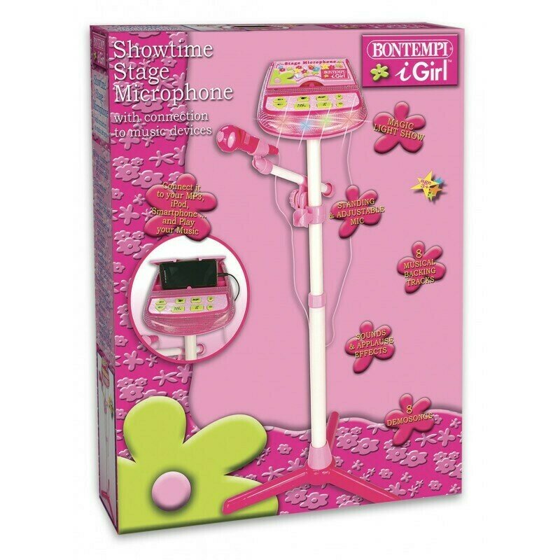 Bontempi - microfon dublu roz