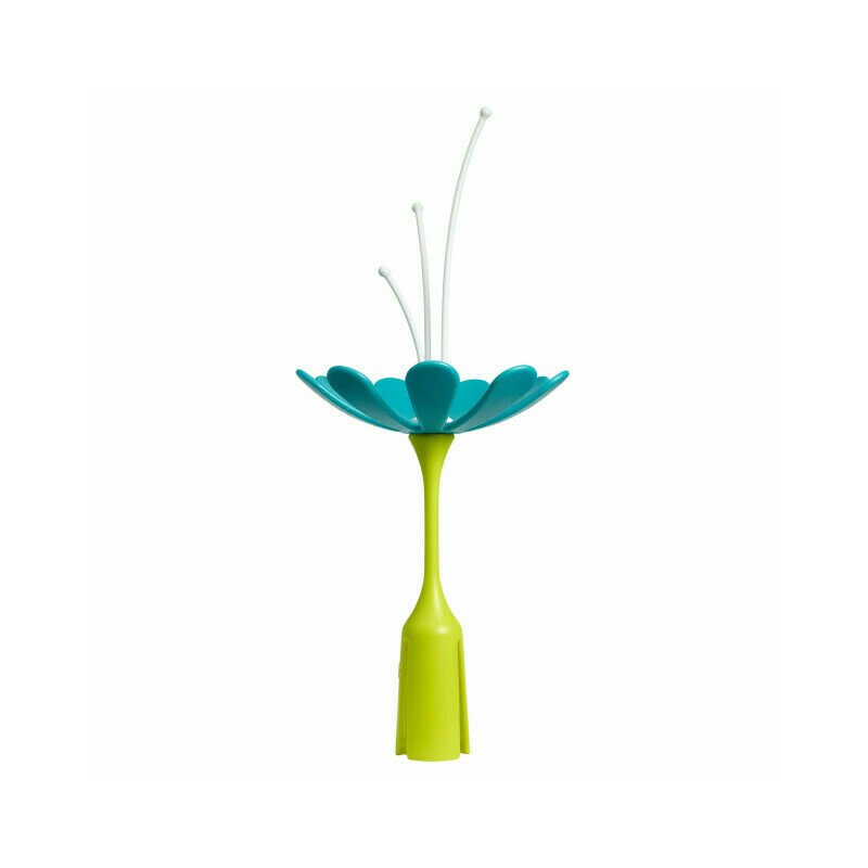 Boon - Boon, accesoriu uscare vase bebelusi, Stem, teal, nu contine ftalati