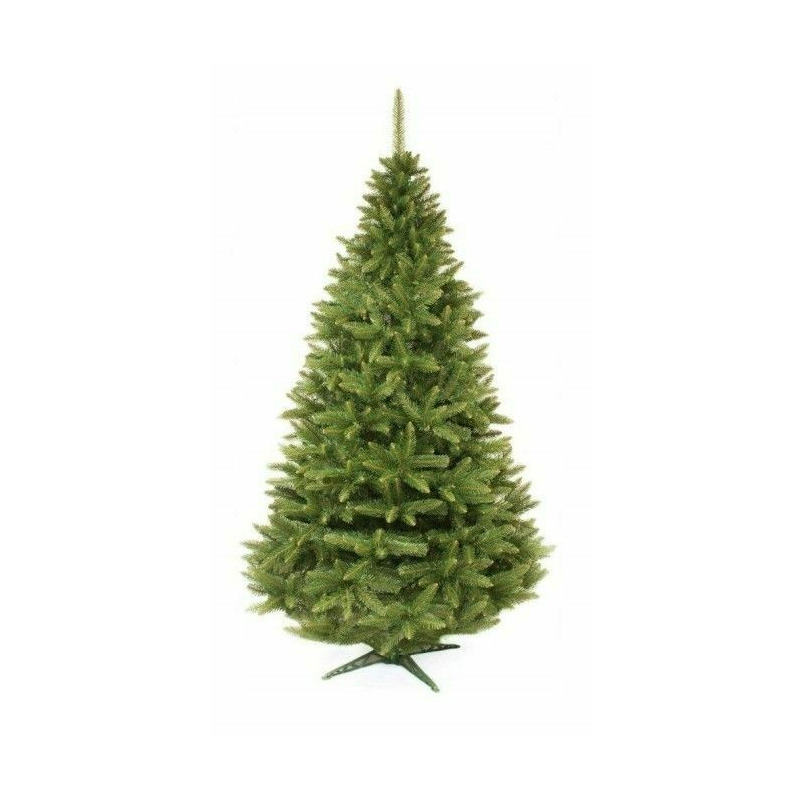 Brad artificial de craciun, verde natural, de 180 cm si suport inclus, 7753