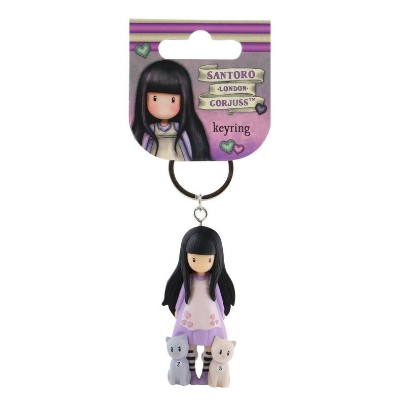Breloc figurina gorjuss tall tails