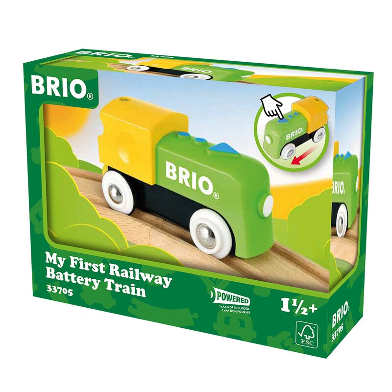 Brio – Prima Mea Locomotiva Cu Baterii Jucarii & Cadouri