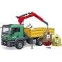 Bruder - Camion Man Tgs Cu 3 Containere De Reciclat Sticla - 3