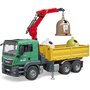 Bruder - Camion Man Tgs Cu 3 Containere De Reciclat Sticla - 4