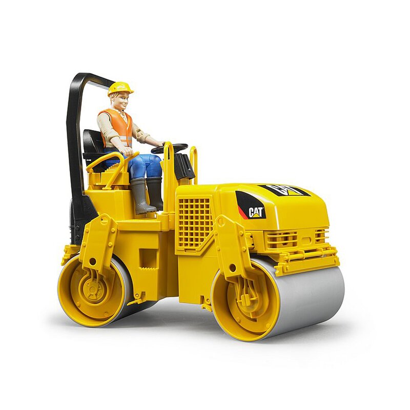 Bruder - autoutilitara compactor asfalt , cu tambur cat