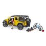 Bruder - Jeep Wrangler Unlimited Rubicon Cu Bicicleta Si Ciclist - 2