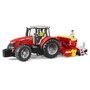 BRUDER - Tractor Massey Ferguson 7624 - 2
