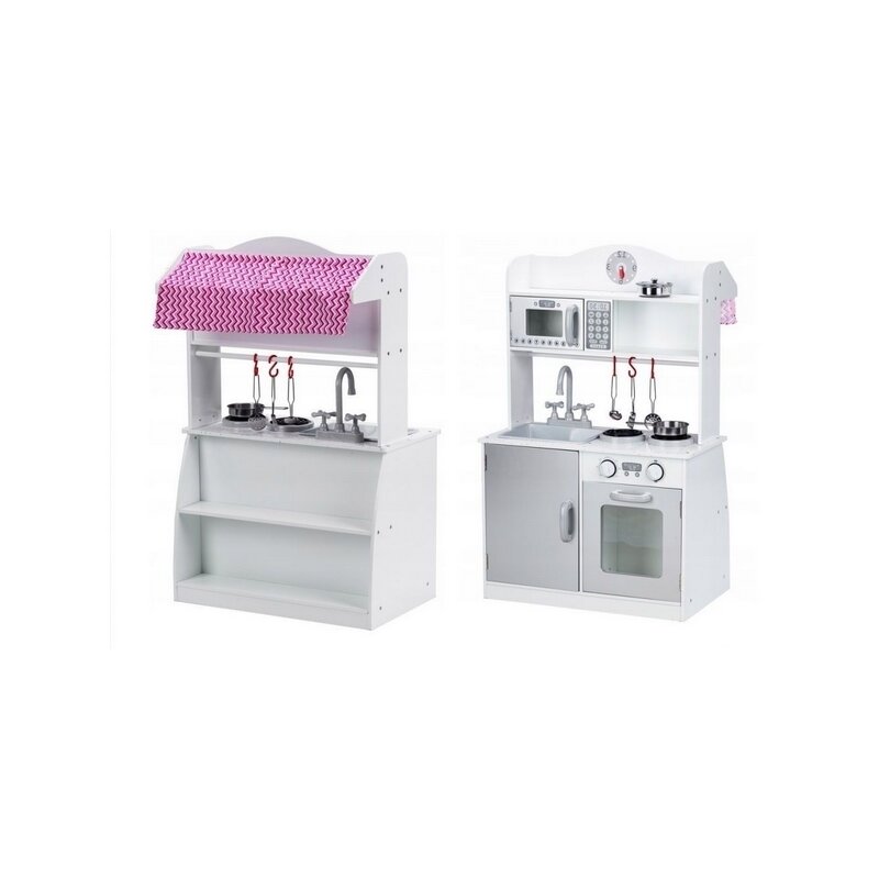 Ecotoys - bucatarie, alb