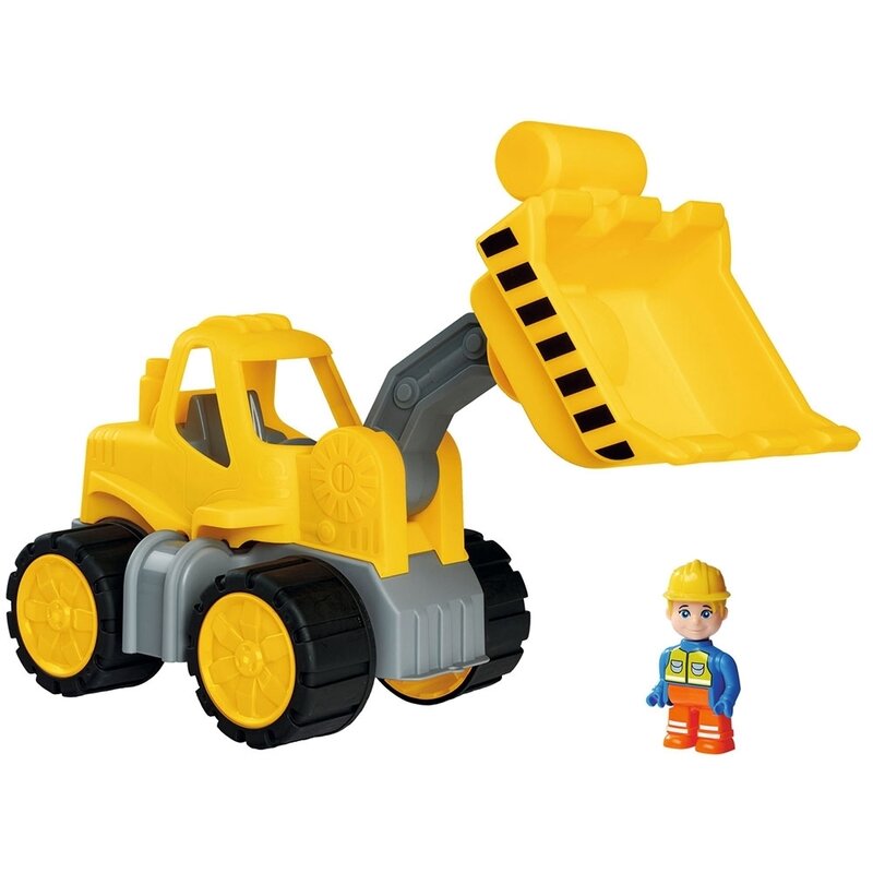 Big - buldozer power worker wheel loader cu figurina