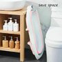 Primabobo - Cadita pliabila Genua Premium, Cu termometru, dop si suport anatomic, Conform cu standardul european de securitate EN71, 80 x 50 x 22, Roz - 11