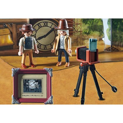 Playmobil - Set de constructie Inapoi in viitor , Calendar Craciun