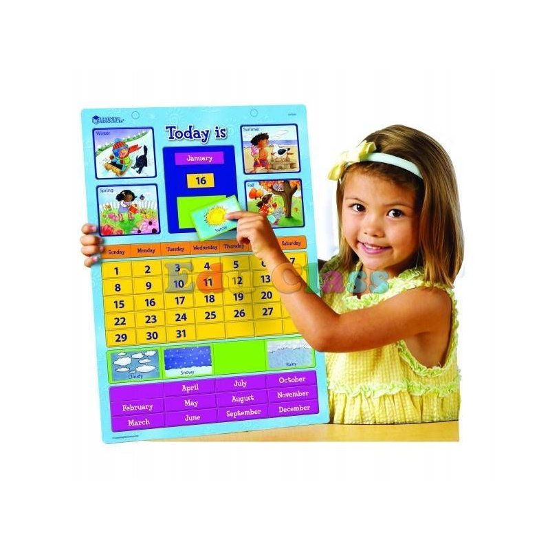 Calendar educativ magnetic