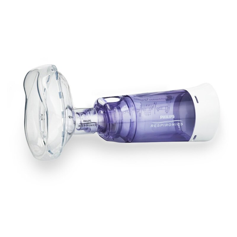 Philips - camera de inhalare optichamber diamond, respironics, cu masca 1-5 ani