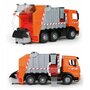 Lena - Camion de gunoi din plastic pentru copii, licenta Mercedes Benz, 3 containere incluse, 74 cm - 2