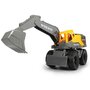 Dickie Toys - Camion  Mack Volvo Heavy Loader Truck cu remorca, buldozer si camion basculant - 4