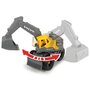 Dickie Toys - Camion  Mack Volvo Heavy Loader Truck cu remorca, buldozer si camion basculant - 17