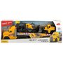 Dickie Toys - Camion  Mack Volvo Heavy Loader Truck cu remorca, buldozer si camion basculant - 26