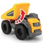Camion Dickie Toys Mack Volvo Micro Builder cu remorca, buldozer si camion basculant - 4