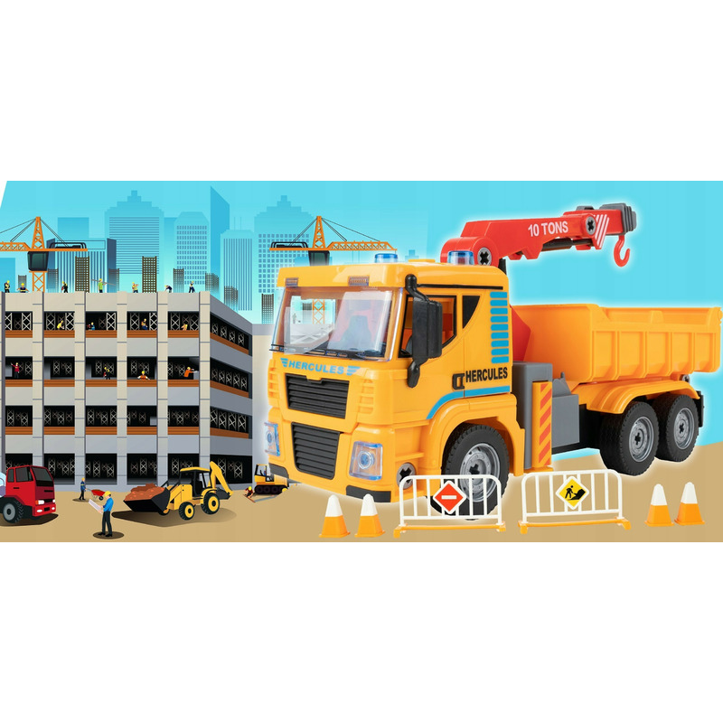 Camion malplay pentru montaj macara