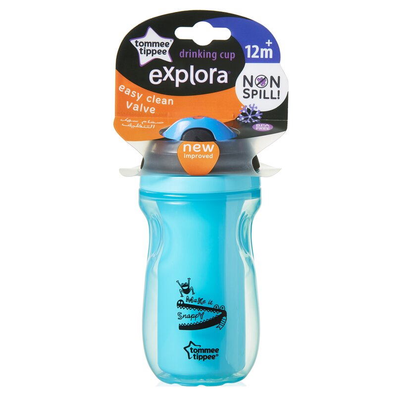 Cana Sipper Izoterma Explora, Tommee Tippee, 260ml, Albastru