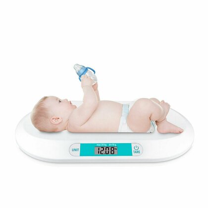 VITAMMY - Cantar electronic Infant SBS-30860, pentru prematuri, nou-nascuti si bebelusi, Ecran LCD, precizie 10 g, greutate maxima 20 kg