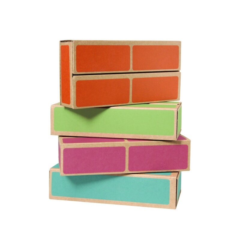 Cwr - caramizi din carton , set de 20 bucati, multicolor