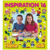 Hama - Carte cu modele colorate  MIDI, INSPIRATII 16