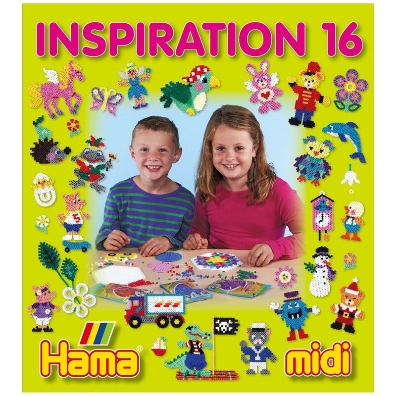 Hama - carte cu modele colorate midi, inspiratii 16