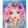 Carte de colorat Create your Fantasy Face Depesche PT10440 - 1