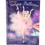 Carte de colorat Create your Fantasy Model Ballerina Depesche PT10195 - 1