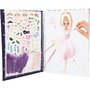 Carte de colorat Create your Fantasy Model Ballerina Depesche PT10195 - 2