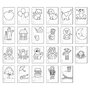 Orchard Toys - Carte de colorat cu activitati in limba engleza si abtibilduri ABC - 2