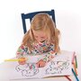 Orchard Toys - Carte de colorat cu activitati in limba engleza si abtibilduri ABC - 4