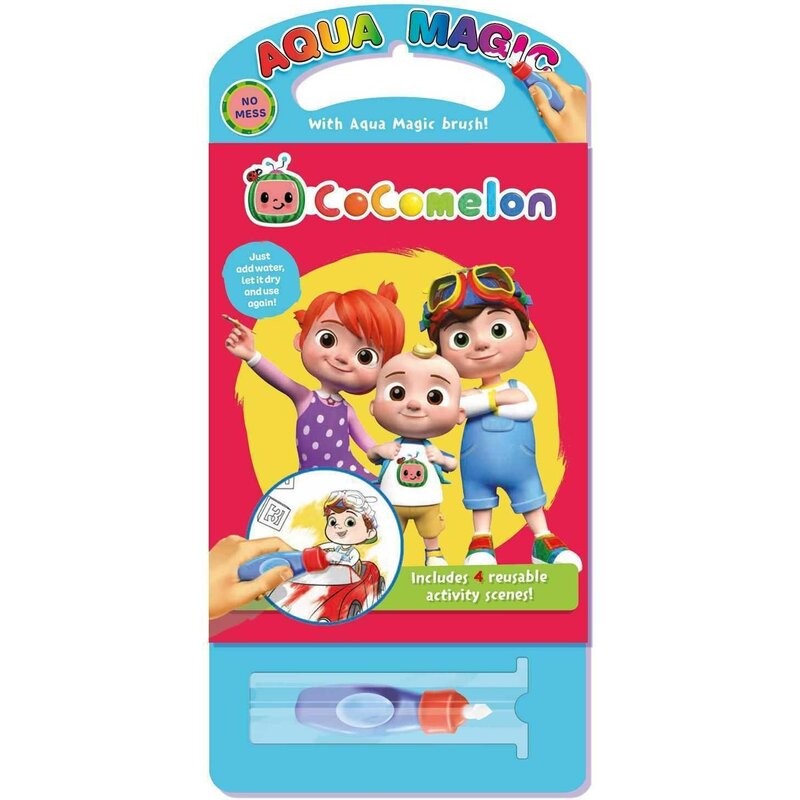 Alligator - carte de colorat cu apa aqua magic cococmelon ab3309cmam