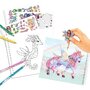 Carte de colorat cu stickere Create Your Fantasy Friends Depesche PT11164 - 2