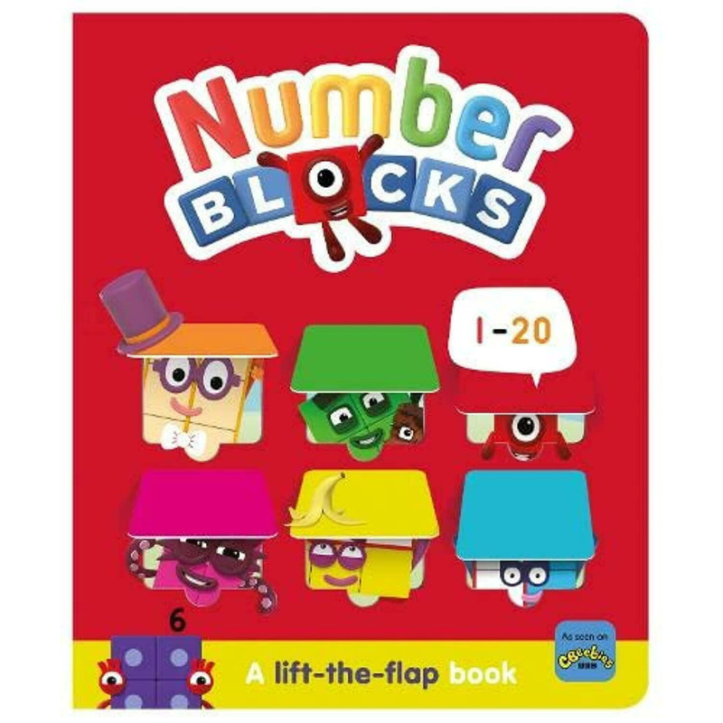 Carticica Deschide ferestrele - Numberblocks 1-20