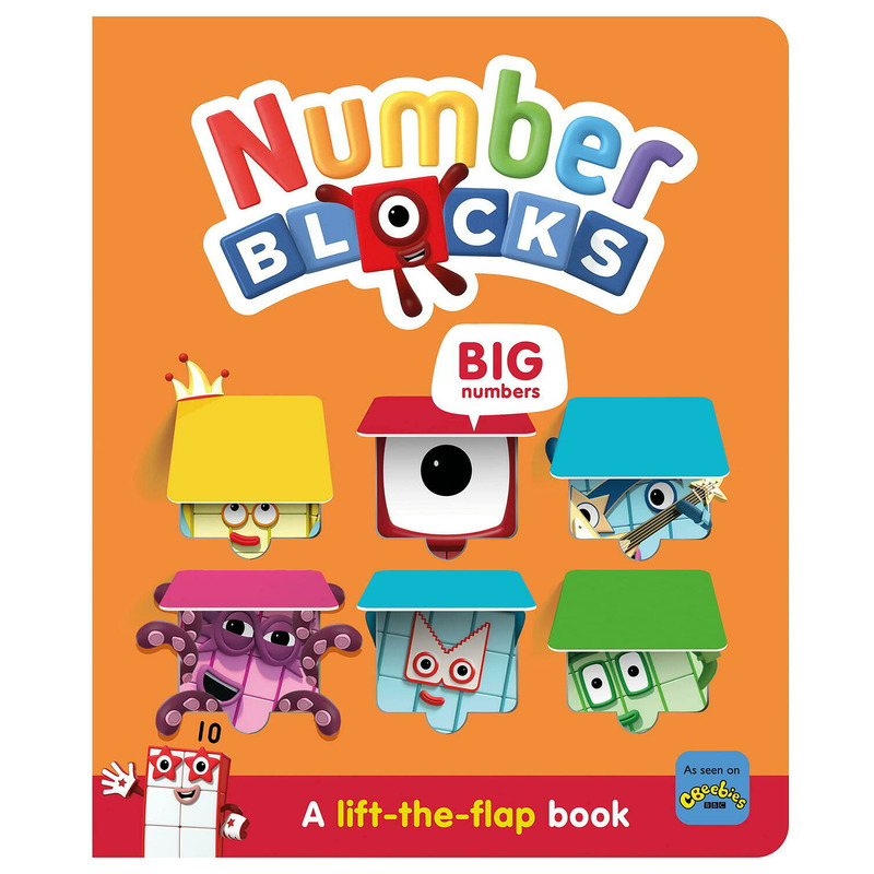 Carticica Deschide ferestrele - Numberblocks - Numere mari