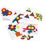 Edx Education - Set creativ Cartoane de lucru Mozaic Cu modele pentru forme geometrice - 1